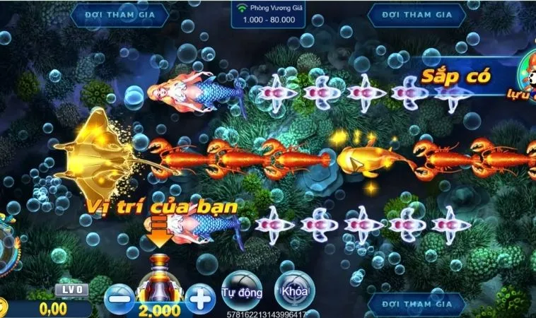 Bí quyết chọn mục tiêu trong game Bắn Cá Royal Fishing tại J88