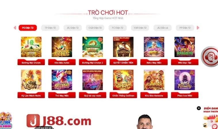 Đa dạng các thể loại game nhanh để trải nghiệm tại nhà cái J88