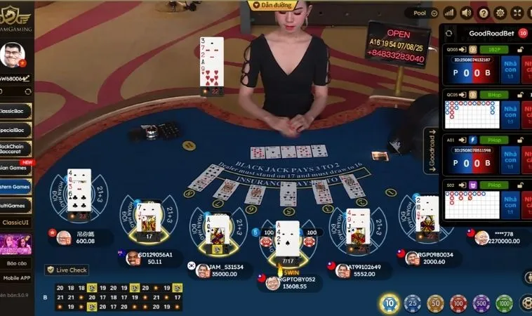 Trở Thành Bậc Thầy Blackjack J88 Với Cơ Hội Thắng Khủng 2 Bàn chơi Blackjack J88